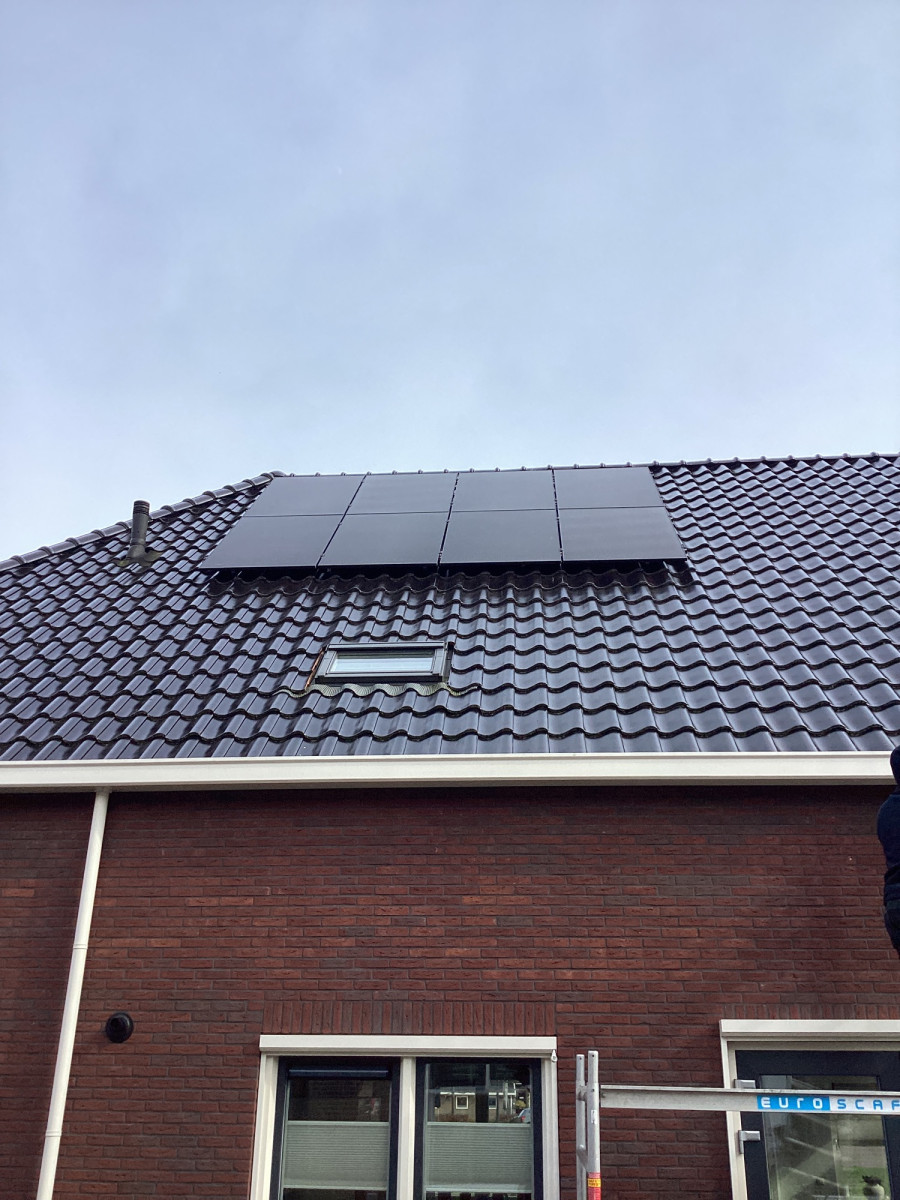 zonnepanelen Westerbork 8 panelen