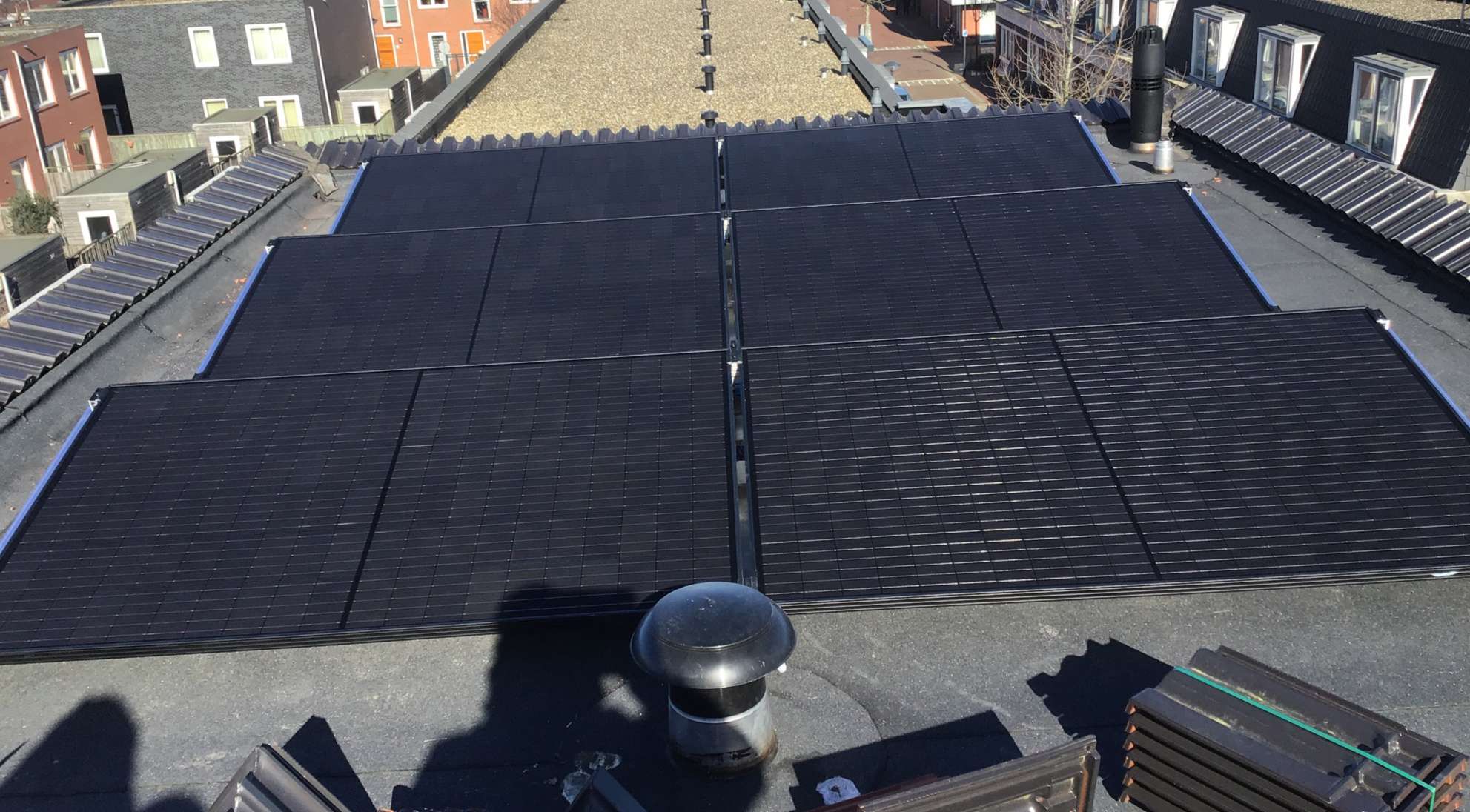 zonnepanelen Leiden 6 panelen