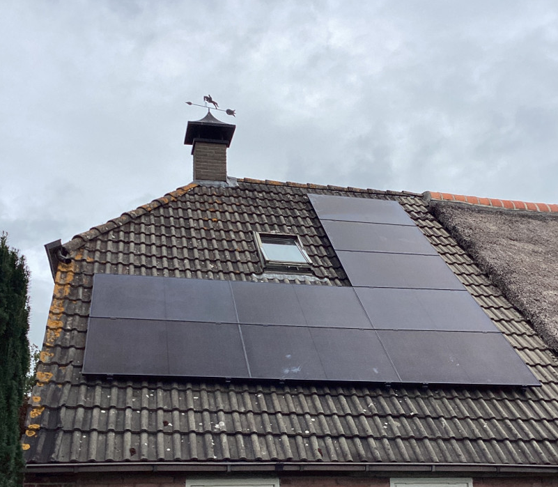 zonnepanelen Hoogersmilde 9 panelen