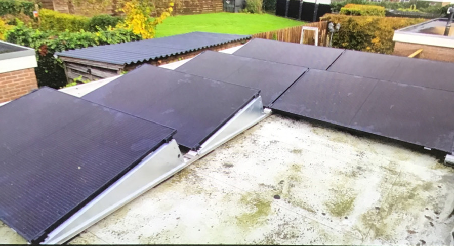 zonnepanelen Westerbork 6 panelen