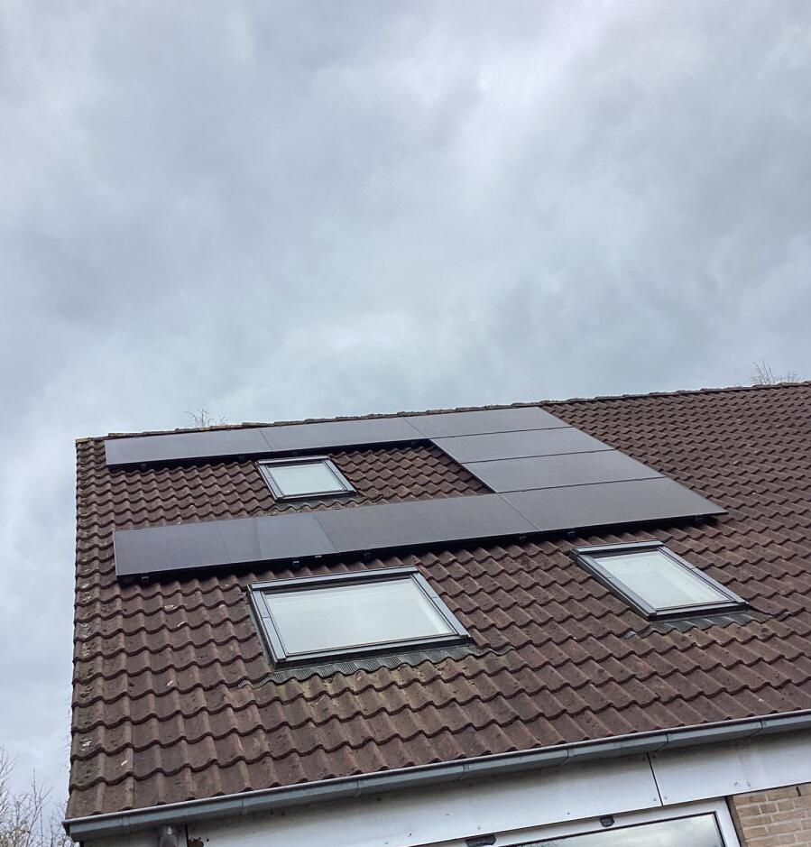 zonnepanelen De Meern 8 panelen