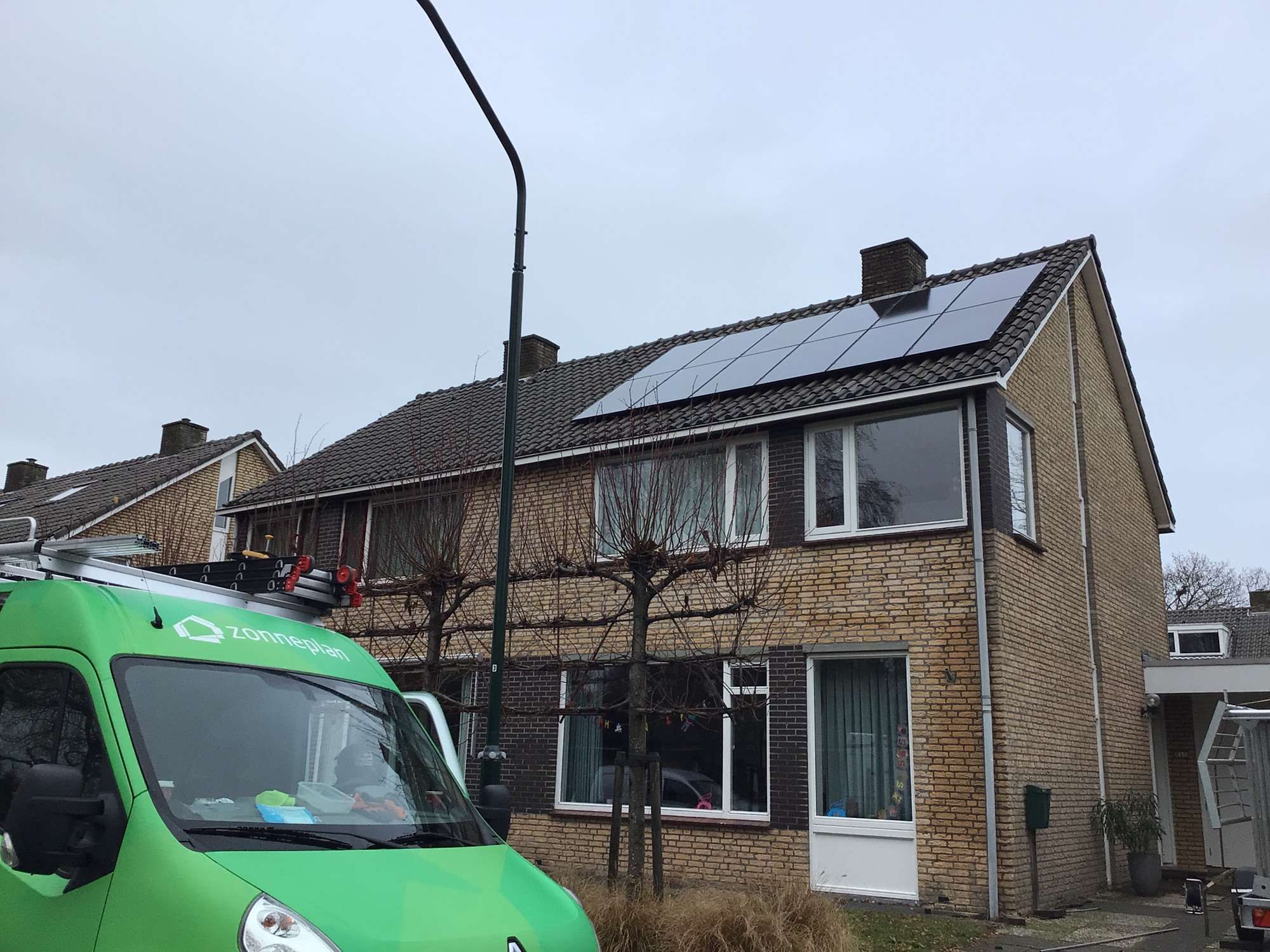 zonnepanelen Son en Breugel 12 panelen