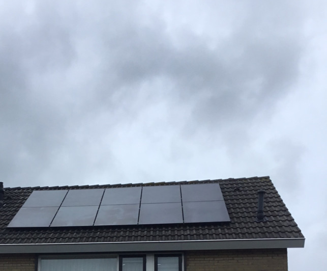 zonnepanelen Wierden 10 panelen
