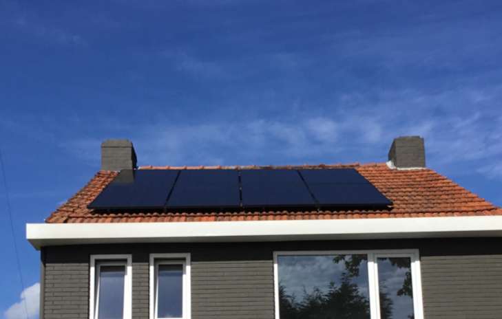 zonnepanelen Overslag 8 panelen