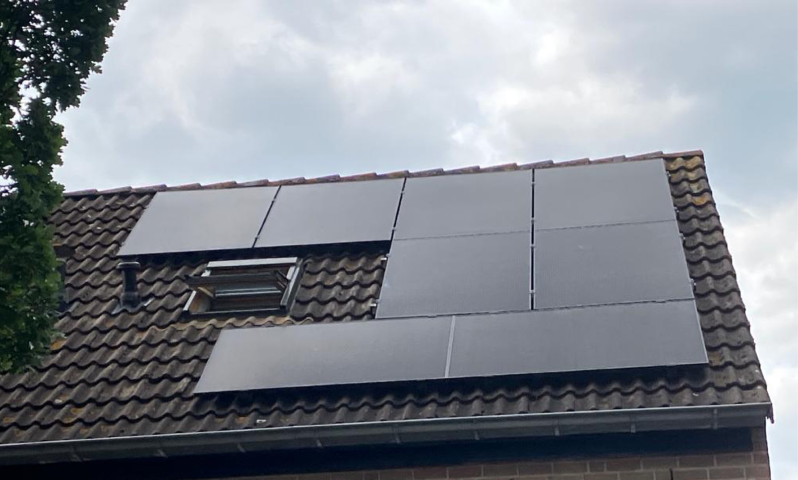 zonnepanelen Wagenberg 8 panelen