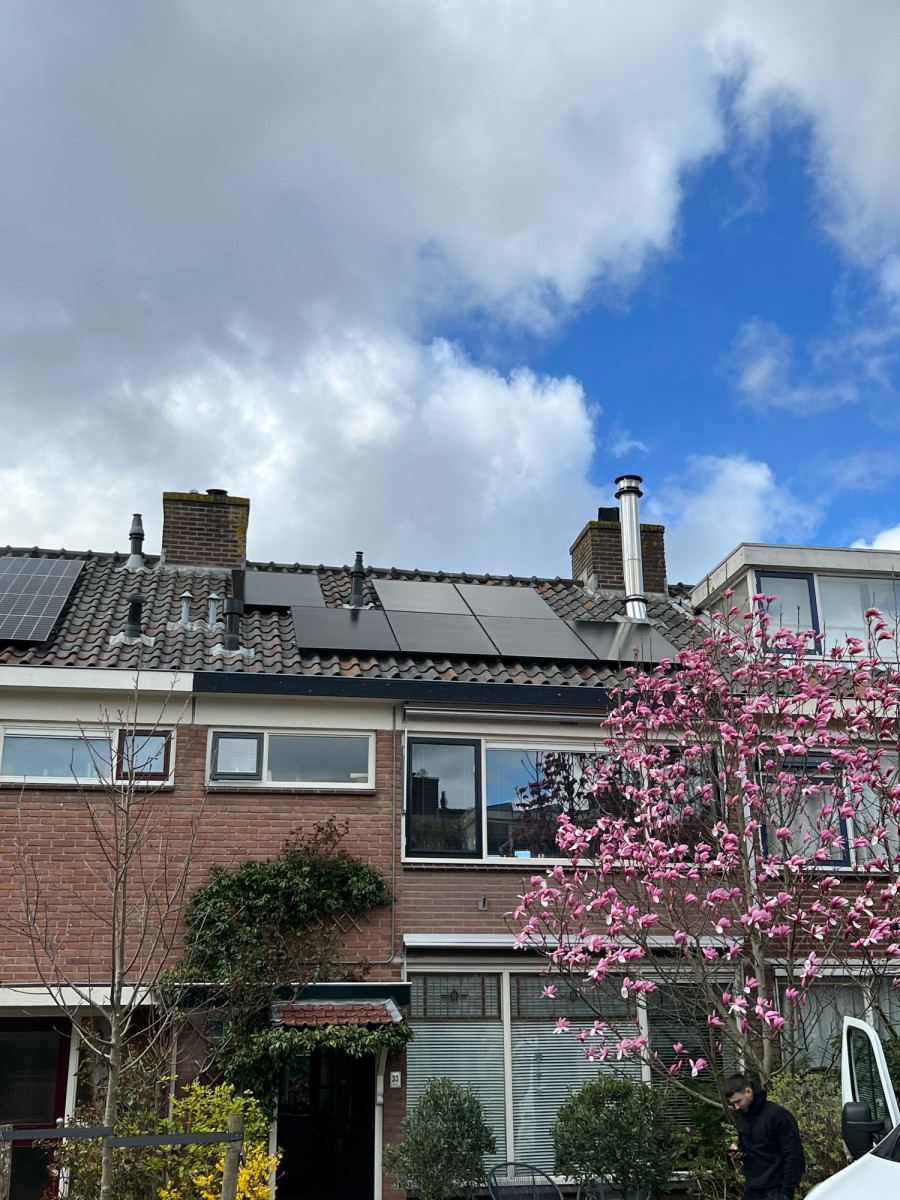 zonnepanelen Leiden 7 panelen