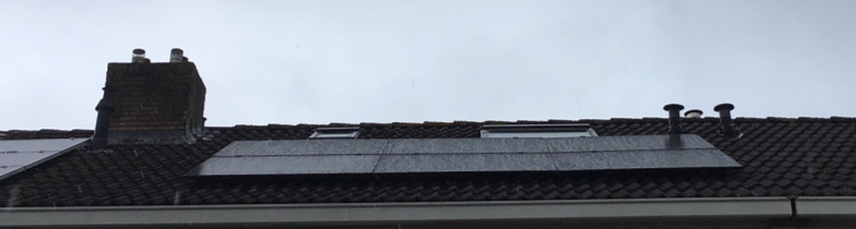 zonnepanelen Balk 6 panelen