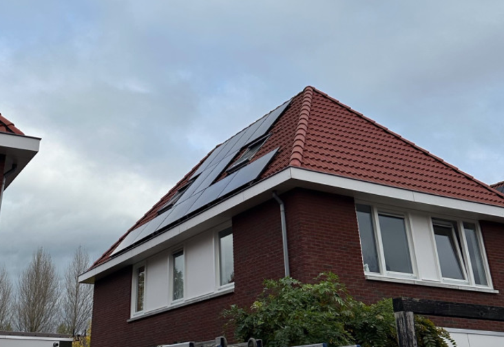zonnepanelen Dronten 19 panelen
